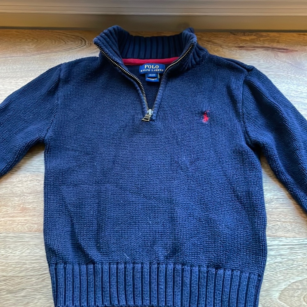 1/4 zip sweater